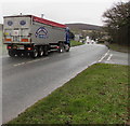 R.Adams & Sons lorry, Wrexham Road,  Hope, Flintshire