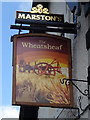 Sign for the Wheatsheaf, Kirk Ella