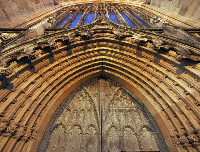Holy Trinity's western entrance archway