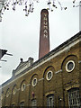 Chimney at former brewery