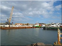 C8540 : Portrush Harbour development by Willie Duffin