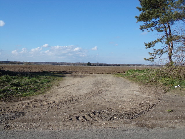 Field Entrance Off The B1387 Walberswick © Geographer Cc-by-sa 2.0 