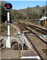 Signal CF2818 facing Bargoed station