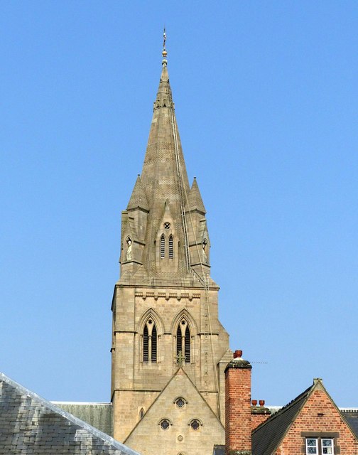 Pugin's spire, Nottingham Cathedral