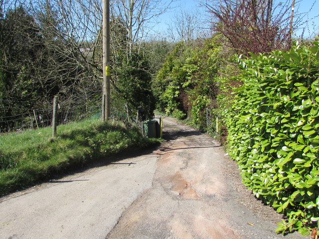 Llechryd Farm access road, Llechryd
