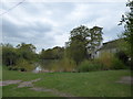 All Saints, Weston Green: the church by the lake