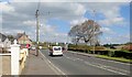 View North along the A27 (Tandragee Road) in the village of Jerrettspass