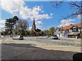 Roundabout at centre of Poynton