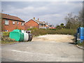 Recycling point off Warsop Lane, Rainworth