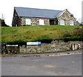 Two street name signs in Libanus, Powys