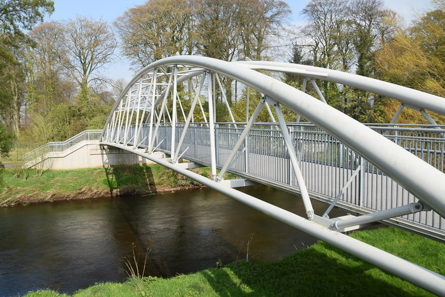 Footbridge over the Strule River, Gortmore / Lisanelly