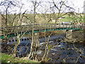 Footbridge at Huntshield Ford