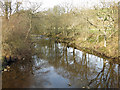 The River Wear above Huntshield Ford