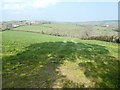 Field and view north of Honeyway