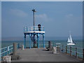 SY6878 : Weymouth: approaching the end of South Pier by Chris Downer