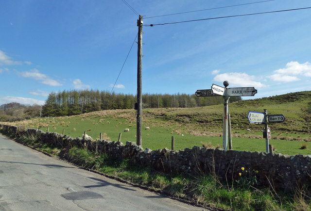 Repaired Direction Sign © Mary and Angus Hogg cc-by-sa/2.0 :: Geograph ...