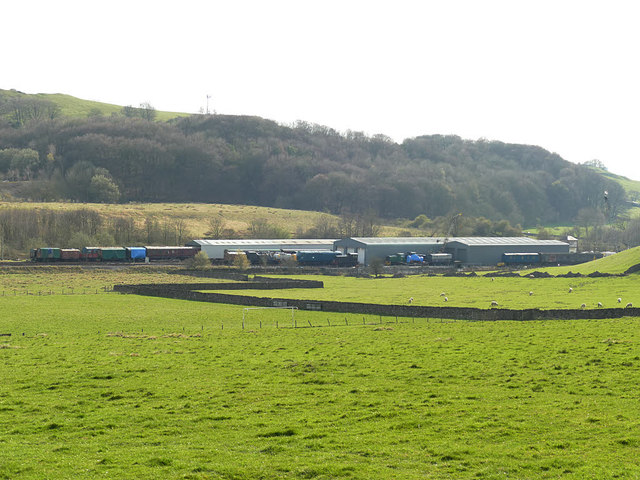 Loco sheds of the Embsay and Bolton Abbey Steam Railway