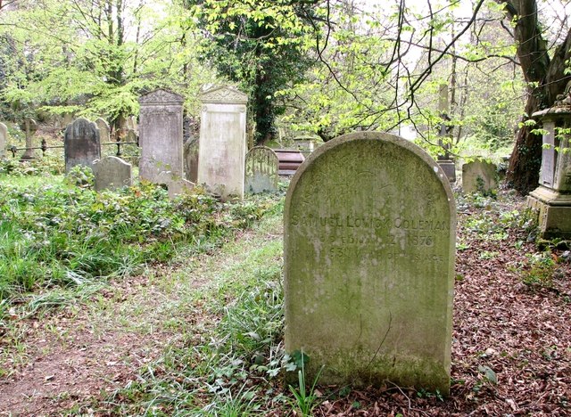 Graves Beside A Path © Evelyn Simak Geograph Britain And Ireland