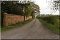 Track to Lund House Farm