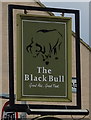 Sign for the Black Bull, Ruislip