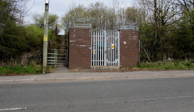 Institute electricity substation, Merthyr Road, Princetown
