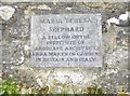 SU8630 : St Peter, Linchmere: memorial to a landscape architect by Basher Eyre