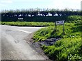 Junction at the crest of Barr Hill