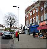 TQ1484 : Shops on Oldfields Circus, Northolt by JThomas