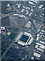 NS5564 : Ibrox Stadium from the air by Thomas Nugent