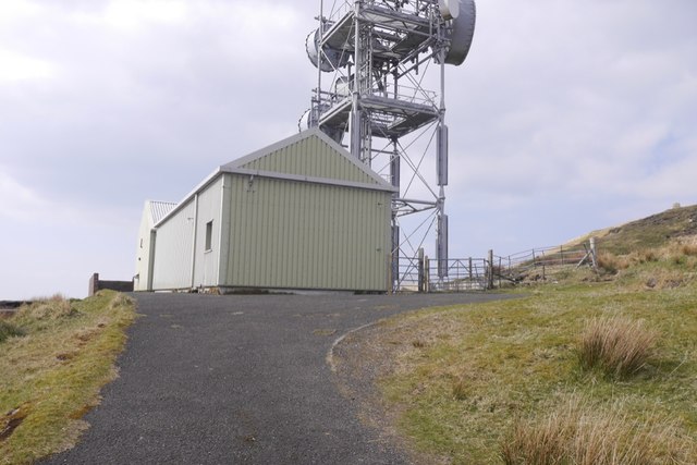 Microwave tower, Meall an Inbhire