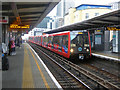 Train for Tower Gateway at Westferry station