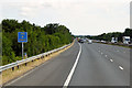 Northbound M5 near Taunton