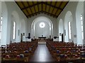 All Saints, Weston Green: aisle