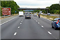 Southbound M5, Hyde Lane Bridge