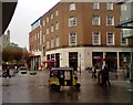 Tuk tuk parked in Princesshay, Exeter