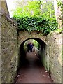 An archway over Cuckoo Lane