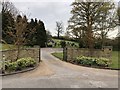 Cemetery entrance