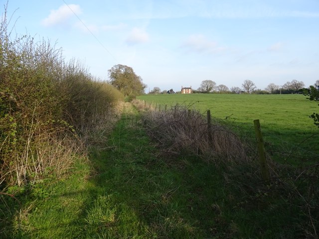 Farm track near Tilstock