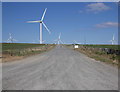 ND0364 : Track to Baillie Wind Farm by Craig Wallace