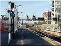 TQ3265 : Platform 4, East Croydon by Robin Webster