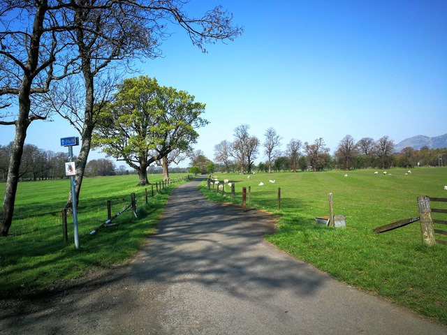 National Cycle Route 76, near Cambus