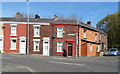 Terraced housing on Laburnum Road