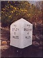 Old Milestone by the A6038, Otley Road, Charlestown