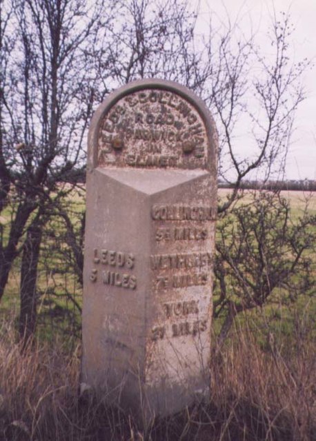 Old Milestone by the A58, Wetherby Road, Leeds