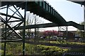 Footbridge over the railway in Wormley