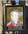 Sign for the Duke of Wellington, Great Harwood