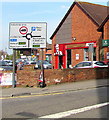 Directions sign, Bear Lane, Newbury