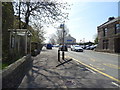 Bus stop and shelter on Whalley Road, Clayton-le-Moors