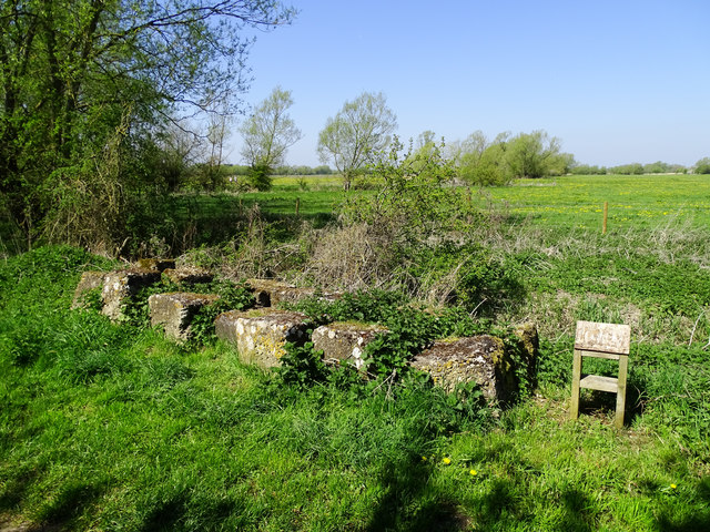 Near the entrance to North Meadow National Nature Reserve, Cricklade