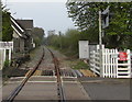 ST2687 : Single-track railway from Rhiwderin towards Machen Quarry by Jaggery